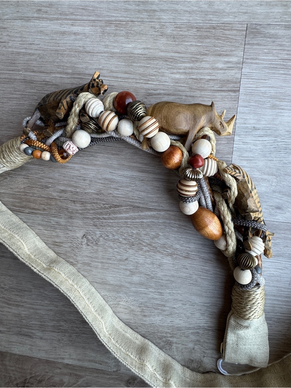 Carolyn Tanner Designs Rare Unique Adjustable Animal Belt XS/‎S